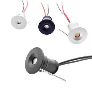 Đen Cơ Thể Pop Ánh Sáng Tại Chỗ 1 Wát Mini <span class=keywords><strong>Led</strong></span> Downlight <span class=keywords><strong>DC</strong></span> 3V <span class=keywords><strong>12V</strong></span> Nhỏ Trần Showcase Nội Ánh Sáng IP65 Tủ Ánh Sáng - Product Image 1