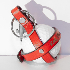 Funda de cuero PU para bolsa de golf, bolsa para pelotas de práctica, llavero, bolsa individual para guardar pelotas de golf - Product Image 2