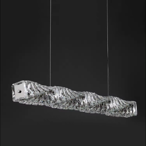 Zeal Lighting Lámpara colgante de cristal de lujo Candelabro de techo de restaurante de larga duración disponible en tamaños medianos - Product Image 2