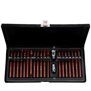 41-Mảnh Tự Động Sửa Chữa Công Cụ Thiết Lập Đặc Biệt Spline & Tác Động Ổ Cắm Bit Bên Trong Lục Giác Xử Lý Đức Nhập Khẩu OEM Dụng Cụ Cầm Tay Hàng Loạt Thiết Lập - Product Image 1