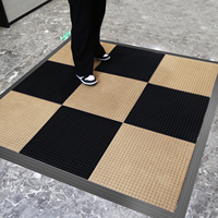 Plancher de danse portable de haute qualité 46,4 cm * 46,4 cm 30,48 * 30,48 cm pour mariages et événements.