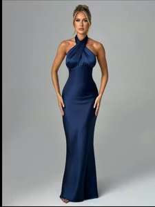 <span class=keywords><strong>Vestidos</strong></span> informales acampanados sin mangas <span class=keywords><strong>largos</strong></span> <span class=keywords><strong>de</strong></span> verano para mujer, ropa <span class=keywords><strong>de</strong></span> <span class=keywords><strong>fiesta</strong></span> <span class=keywords><strong>de</strong></span> día con estampado Vintage transpirable <span class=keywords><strong>de</strong></span> poliéster 100% - Product Image 3