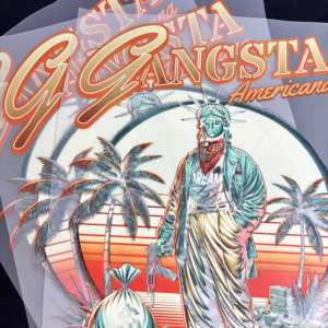 เสื้อยืด PET <span class=keywords><strong>แบบ</strong></span>กำหนดเองได้ พิมพ์ลายโลโก้ DIY ทุกแบบ พร้อมกดติด รีดร้อน สติ๊กเกอร์รีดร้อน ลายพิมพ์พร้อมกดทุก<span class=keywords><strong>แบบ</strong></span> พลาสติซอล - Product Image 2