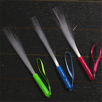 Baguettes lumineuses en fibre optique, baguettes lumineuses, bâtons lumineux LED, bâtons lumineux en vrac pour les anniversaires, les douches nuptiales, les faveurs de mariage, les fournitures de fête