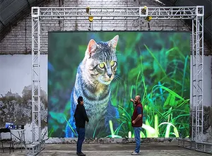 Venta caliente P3.91 Alquiler de pantalla LED a todo color Festivales de música al aire libre 500x1000mm Panel Señalización digital Publicidad Uso en el escenario