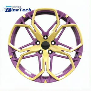 ล้อแม็กซ์ FlowTech สำหรับรถยนต์นั่งส่วนบุคคล ขนาด 16-24 นิ้ว 5x112 5x120 ดีไซน์ใหม่ สปอร์ต แข่งรถ ผลิตจากโรงงาน ราคาโรงงาน - Product Image 2