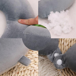 Hot Sale Customized Logo Printing U Shape Colorful Neck Pillow Neck Support Travel Pillow Cervical Neck Pillow - Product Image 2