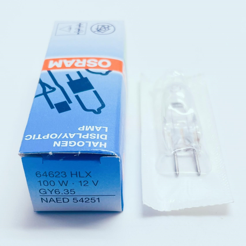 15 OSRAM 64623 12V 100W G6.35 2000H