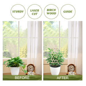 <span class=keywords><strong>Plantes</strong></span> en treillis <span class=keywords><strong>pour</strong></span> la maison, <span class=keywords><strong>Support</strong></span> d'escalade Vertical, Arrangement de fleurs, <span class=keywords><strong>Support</strong></span> de forme géométrique en <span class=keywords><strong>bois</strong></span> - Product Image 3