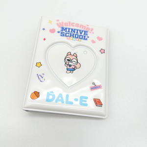 Álbum de fotos de PVC de dibujos animados, tarjetero Kpop MINIVE SCHOOL, libro de imágenes artesanales de plástico al por mayor - Product Image 5