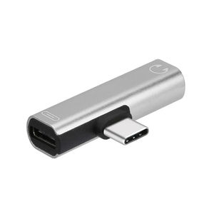 Adaptateur OTG 2-en-1 USB-C vers <span class=keywords><strong>prise</strong></span> jack 3,5 mm pour <span class=keywords><strong>casque</strong></span>, câble d'extension de charge USB-C 2026 - Product Image 5