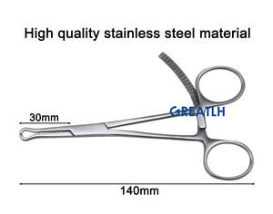 คีมคีบกระดูกสแตนเลสสำหรับศัลยกรรมกระดูก - Product Image 6
