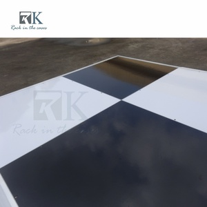 Planchers en bois massif composite pour mariages, fêtes, conférences et salles de danse, en alliage d'aluminium et contreplaqué, vente en gros d'usine - Product Image 4