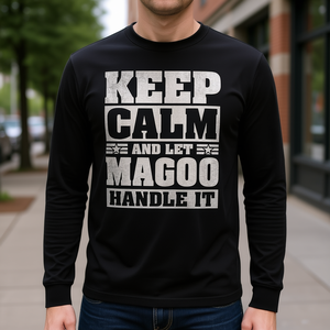 Camiseta de manga larga personalizada con nombre Magoo, diseño personalizado con apellido - Product Image 3