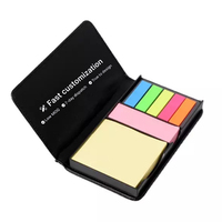 Bloc-notes autocollant en cuir PU personnalisé à imprimer soi-même, boîte de rangement pour bloc-notes, notes autocollantes à sublimation, bloc-notes pour bloc-notes promotionnel