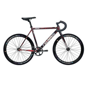 Magnifique vélo de course à une vitesse TSUNAMI SNM100 à prix abordable, cadre en alliage d'aluminium, vélo à pignon fixe 700C - Product Image 4