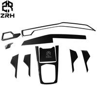 Kit de ajuste Interior de fibra de carbono seco para BMW X6 G06 LCI 2023 + Accesorios de coche Panel de Control de refugio