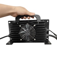 Chargeur embarqué Longrun 72V 15A LiFePo4 Lithium, chargeur rapide OBC 1,5KW pour voiturette de golf
