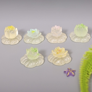 Adorno de Pecera con Forma de Pez Loto, Micropaisaje de Resina, Decoración de Meditación DIY, Miniatura de Jardín <span class=keywords><strong>Zen</strong></span> para Acuario, Adorno para el Hogar, Idea de Regalo Creativo - Product Image 4