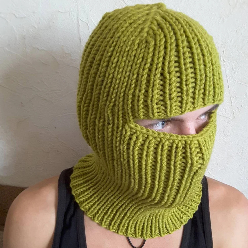 Winter Warm Mask Balaclava with Custom Logo - Knit Hat