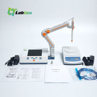 LABTEX I300F Détecteur d'ions négatifs Analyseur de la qualité de l'eau Fluoromètre de pH-mètre numérique Prix de fabrication