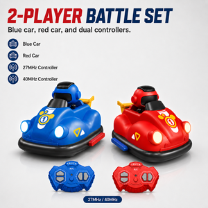Voiture de combat télécommandée 2 pièces, jeu interactif 4 canaux, voiture de combat <span class=keywords><strong>pop</strong></span>-up pour enfants, intérieur-extérieur - Product Image 5