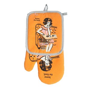 Ensemble de gants de <span class=keywords><strong>four</strong></span> et de maniques en coton <span class=keywords><strong>professionnel</strong></span> Gants de cuisine résistants à la chaleur imprimés personnalisés pour gril de cuisson de cuisine micro-ondes - Product Image 1