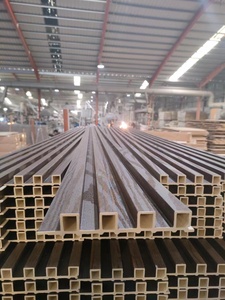 Pannelli <span class=keywords><strong>3D</strong></span> in WPC con Listelli per Decorazione Pareti Interne Soggiorno Camera da Letto Colore Nero - Product Image 5