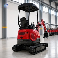 Mini-excavatrice 2 tonnes, 1 tonne, 3,5 tonnes, excavatrice sur chenilles, excavatrice compacte, micro-excavatrice, livraison gratuite, EPA EURO 5 CE, ferme, maison, jardin