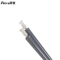 Amortisseur Cylindrique Hydraulique Réglable - Amortissement Robuste pour Portes Coulissantes de Cuisine, Hôtels et Armoires