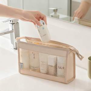 Bolsa Organizadora de Maquillaje y Cosméticos de Viaje, Impermeable, con Cierre, de Material Oxford, para Mujeres y Hombres, Portátil, para Viajes de Negocios - Product Image 4