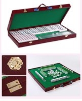 Table de Mahjong portable pliable avec boîte de rangement et pieds, facile à ranger, design simple pour le camping
