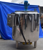 Capacité 1000L-5000L de réservoir de mélange de jus de boisson non alcoolisée de l'acier inoxydable SUS304 pour la transformation des produits alimentaires de produits chimiques avec le composant de noyau de moteur