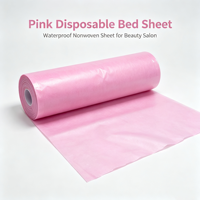 Draps de lit jetables non tissés, imperméables et anti-huile pour instituts de beauté