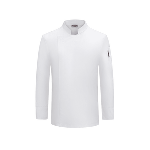 Uniforme da Chef Personalizzata all'Ingrosso, Divisa da Ristorante e Bar, Manica Lunga con Bottoni per Donne, Giacca da Chef, Camicia da Cuoco - Product Image 2