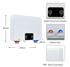 <span class=keywords><strong>Chauffe</strong></span>-<span class=keywords><strong>eau</strong></span> <span class=keywords><strong>électrique</strong></span> intelligent de <span class=keywords><strong>10</strong></span> <span class=keywords><strong>litres</strong></span> de haute qualité pour le ménage et l'hôtel Unité de stockage extérieure de petite capacité <span class=keywords><strong>Prix</strong></span> raisonnable - Product Image 5