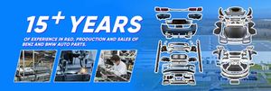 Kit de carrosserie de pare-chocs avant en plastique non peint F70 pour BMW F70 520d 528i <span class=keywords><strong>530d</strong></span> 535i 550i Pièces automobiles 51117332662 - Product Image 6