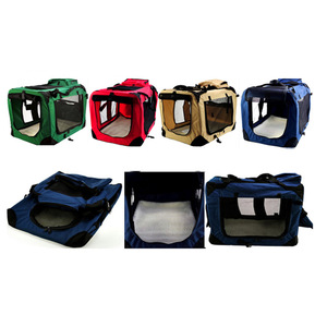 Caja de transporte para mascotas, jaula plegable para transporte de perros y gatos - Product Image 5