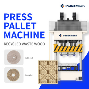 Fabricante de máquina prensadora de palets de madera hidráulica doble en venta - Product Image 6