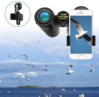 Binoculares Telescópicos Plegables Impermeables de Goma ABS Modelo 12x42 de Nuevo Diseño 2020 para Caza y Observación Nocturna de Aves