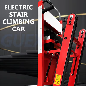 200-400KG Silent Electric Stair <b>Climbing</b> Vehicle Cargo Handling Cart Crawler-Type Up And Down Stair Climber Folding Vehicle - Product Image 3