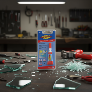 Adesivo UV Crystal 3g Trasparente Cianoacrilato per Riparazione Vetro e Plastica - Product Image 3