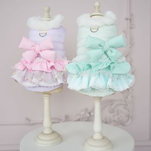 Nouveau design printemps/été robe confortable en coton pour animaux de compagnie vêtements pour chats vêtements pour chiens de compagnie - Product Image 3