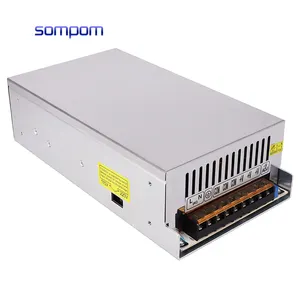 Sompom 110/220VAC Single Output Type S-600-12 12V 50A 600W Switch Power Supply