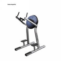 Machine de levage de jambe en métal Station de levage de genou verticale Équipement de levage de jambe suspendu pour la salle de sport ou l'entraînement physique
