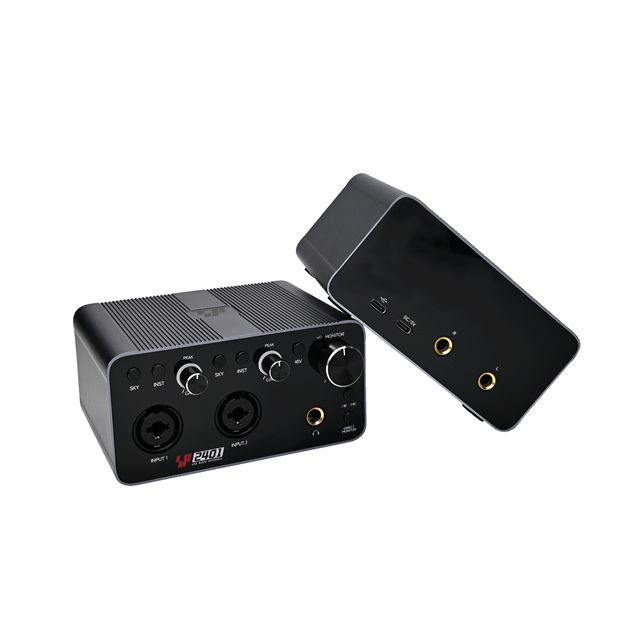 Professional Factory High Quality Recording Studio Sound Card USB Audio Interface