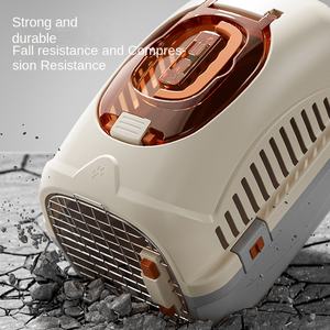 Açık araba taşımacılığı için kedi veya köpek ışıklık sırt çantası için taşınabilir PP plastik <span class=keywords><strong>Pet</strong></span> taşıma kutusu - Product Image 1