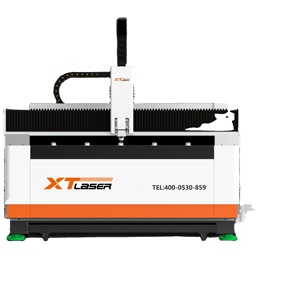 เครื่องตัดเลเซอร์ไฟเบอร์แบบตั้งโต๊ะเดี่ยว <span class=keywords><strong>XT</strong></span> Good Price รุ่น <span class=keywords><strong>XT</strong></span>-H1530 กำลัง 3 กิโลวัตต์ สำหรับตัดแผ่นโลหะ เครื่องตัดเลเซอร์ซีเอ็นซีสำหรับสแตนเลส - Product Image 1