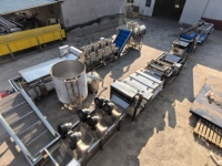 Leidende verkooplijn voor producten van gebakken voedsel, productielijn voor frieten, machine voor de productielijn van frieten