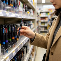 Bolígrafo Multicolor de 0.7mm con Tinta Negra, Roja y Azul, Retráctil, Multifunción, con Logotipo, Cuerpo de Plástico, Novedad Promocional para la Escuela